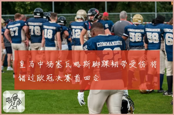 皇马中场塞瓦略斯脚踝韧带受伤 将错过欧冠决赛首回合